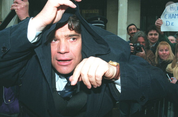 Archives - Bernard Tapie lors du procès OM/VA en 1995.