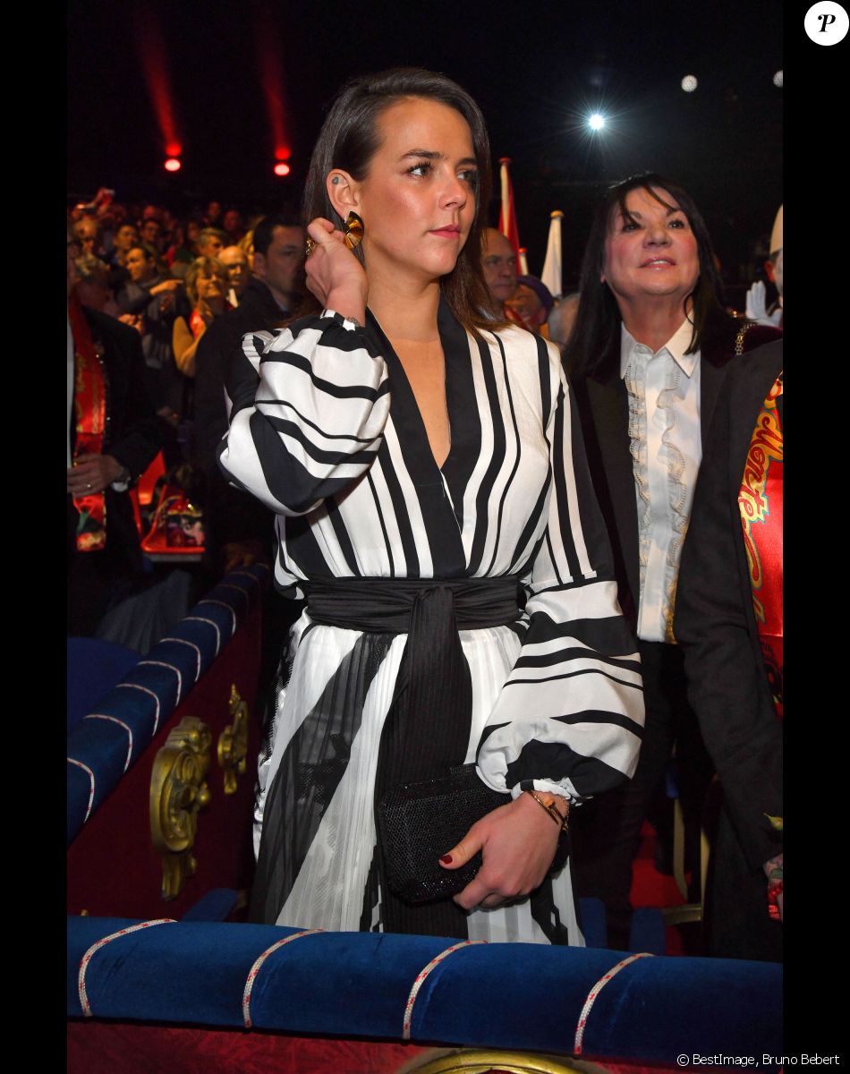Pauline Ducruet durant la soirée d'ouverture du 44eme Festival International du Cirque de Monte-Carlo à Monaco le 16 janvier 2020. Le Festival se déroule sous le chapiteau de Fontvieille du 16 au 26 janvier 2020. © Bruno Bebert/Bestimage