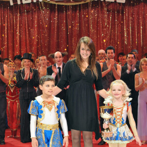 Pauline Ducruet au Festival International du Cirque de Monte-Carlo en 2009.
