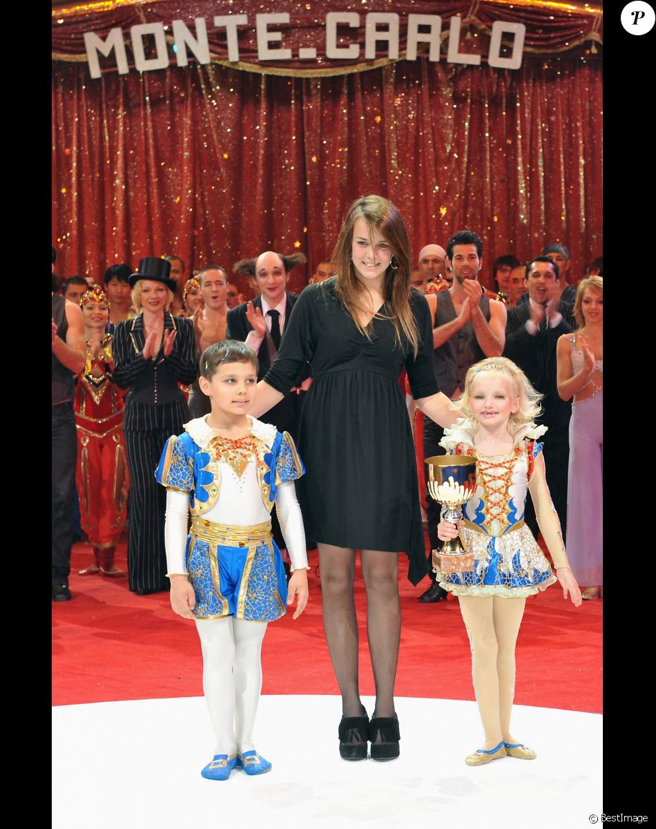 Pauline Ducruet au Festival International du Cirque de Monte-Carlo en 2009.
