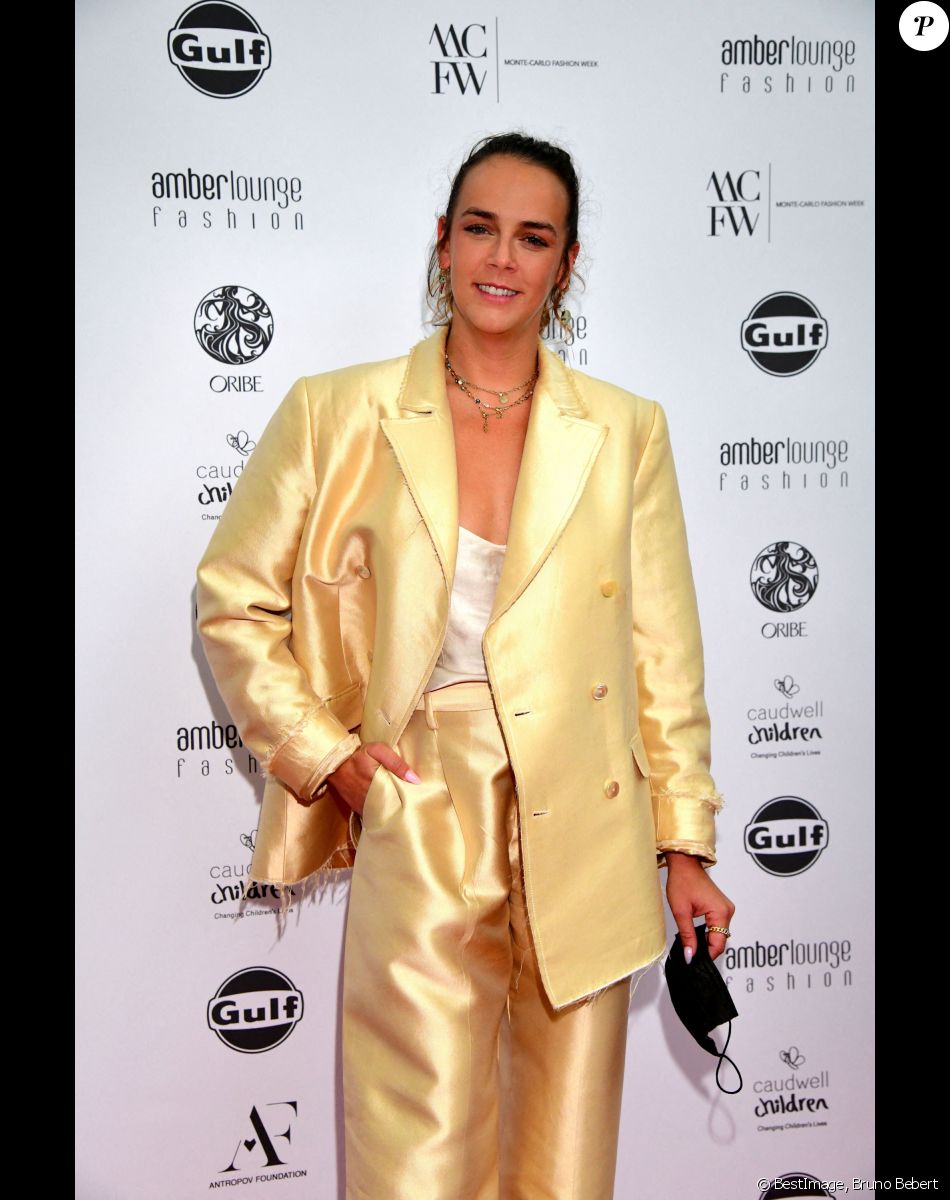 Pauline Ducruet - Soirée Amber Lounge 2021 Fashion Show au Grimaldi Forum pendant le 78ème Grand Prix de Monaco, le 21 mai 2021. Le groupe Amber a été fondé par S. Irvine. Malgré des restrictions de covid, l'équipe a travaillé sans relâche pour organiser un événement de mode dynamique et artistique. © Bruno Bebert/Bestimage