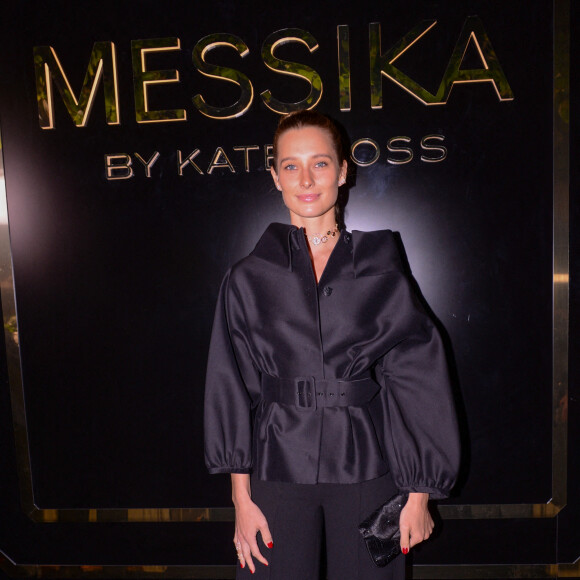 Ilona Smet lors de la soirée de présentation de la collection Messika by Kate Moss à l'hôtel Ritz à Paris le 3 octobre 2021. © Rachid Bellak / Bestimage