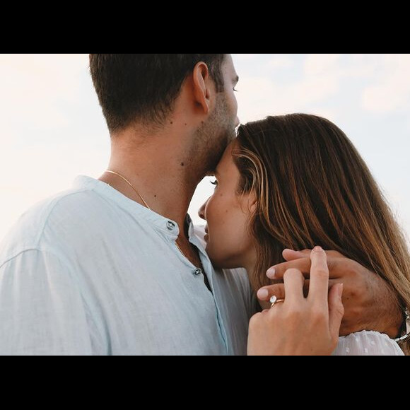 Ilona Smet et son fiancé Kamran Ahmed sur Instagram, septembre 2021.