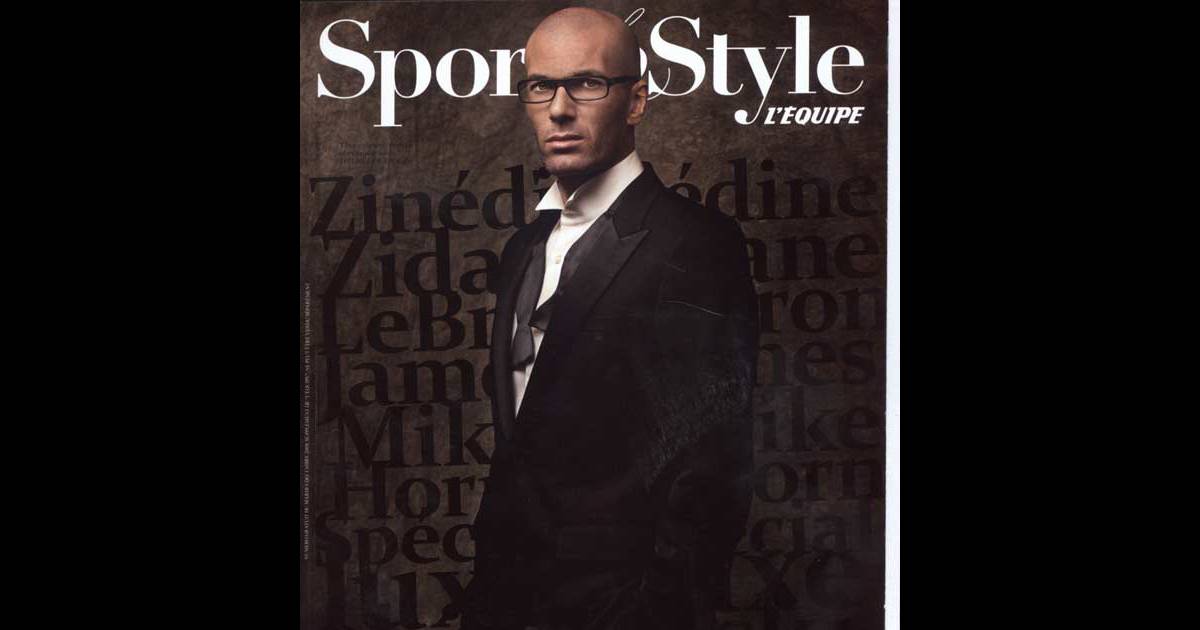 Zinedine Zidane joue les mannequins pour une revue stylée ...
