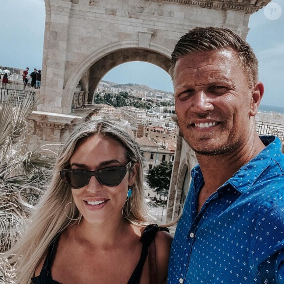 Benjamin Machet et Sarah en vacances en Italie, août 2021