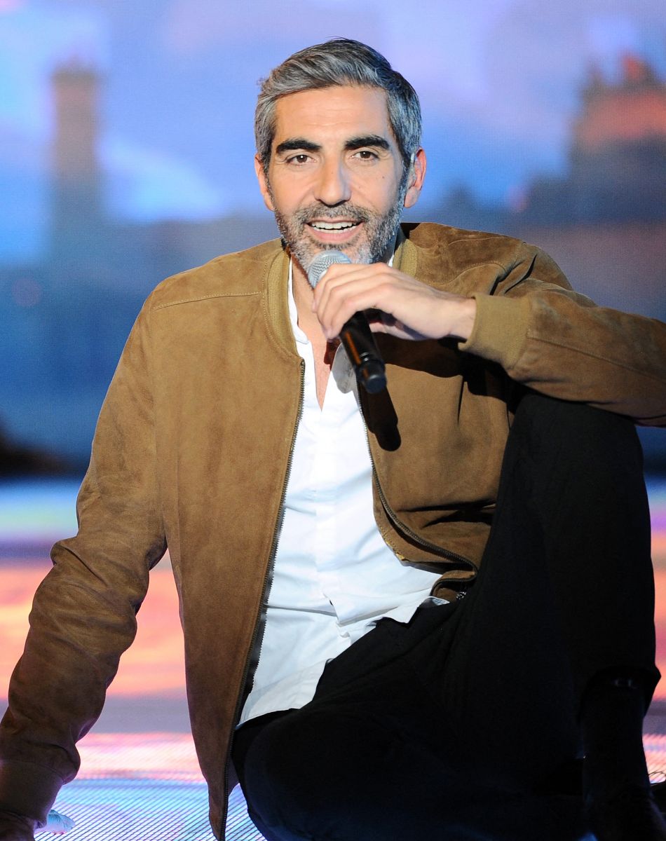 Exclusif - Ary Abittan et Carla Bruni-Sarkozy - Enregistrement de l'émission "Jean-Jacques Goldman : La grande soirée anniversaire", qui sera diffusée le 6 octobre 2021 sur M6 © Gaffiot-Moreau / Bestimage
