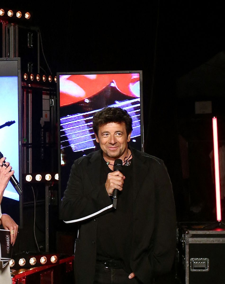 Exclusif - Marie Portolano et Patrick Bruel - Backstage de l'enregistrement de l'émission "Jean-Jacques Goldman : La grande soirée anniversaire", qui sera diffusée le 6 octobre 2021 sur M6 © Gaffiot-Moreau / Bestimage