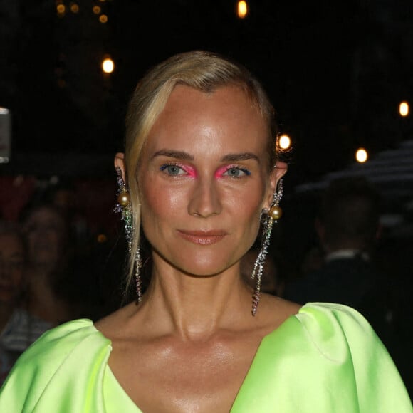 Diane Kruger - Les people à la sortie du Mark Hotel pour se rendre à la soirée du Met Gala (Met Ball) 2021 à New York, le 13 septembre 2021. © Nancy Kaszerman/ZUMA Press Wire/Bestimage