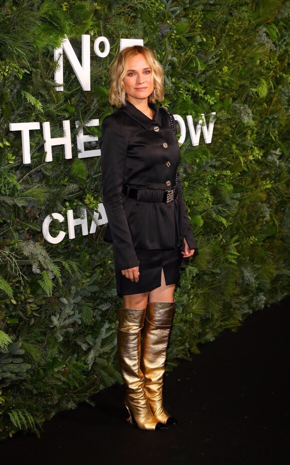 Diane Kruger à la soirée Chanel No 5 à l'hôtel Standard à New York, le 10 décembre 2019