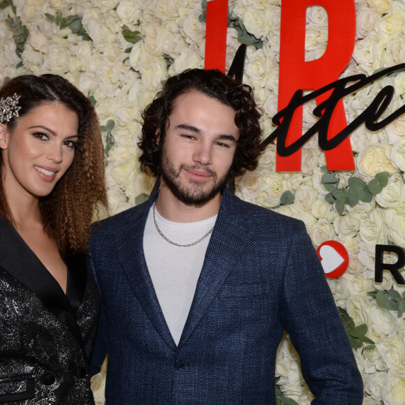 Iris Mittenaere (ambassadrice de la marque Morgan, Miss France 2016 et Miss Univers 2016) et Anthony Colette à la soirée de lancement la nouvelle collection Iris Mittenaere for Morgan (Morgandetoi), Sortie officielle le 03.04.2019, à La Maison des Centraliens à Paris, France, le 14 mars 2019. © Rachid Bellak/Bestimage 