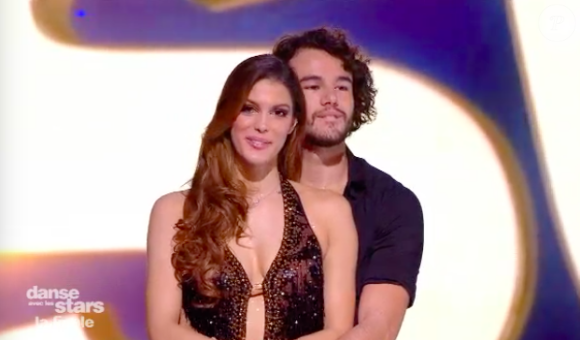 Anthony Colette et Iris Mittenaere "Danse avec les stars 9" sur TF1, le 1er décembre 2018.