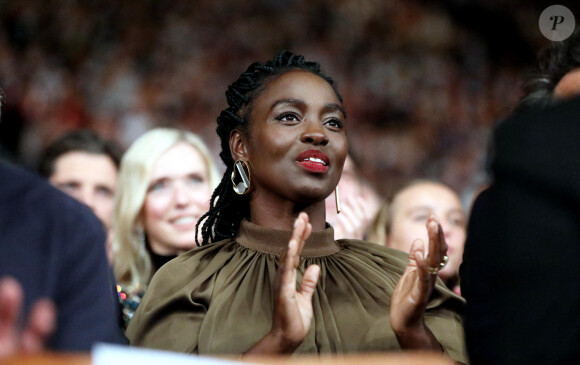 Aïssa Maïga - Salle - Cérémonie d'ouverture du Festival Lumière 2021 à Lyon le 9 octobre 2021. © Dominique Jacovides / Bestimage 