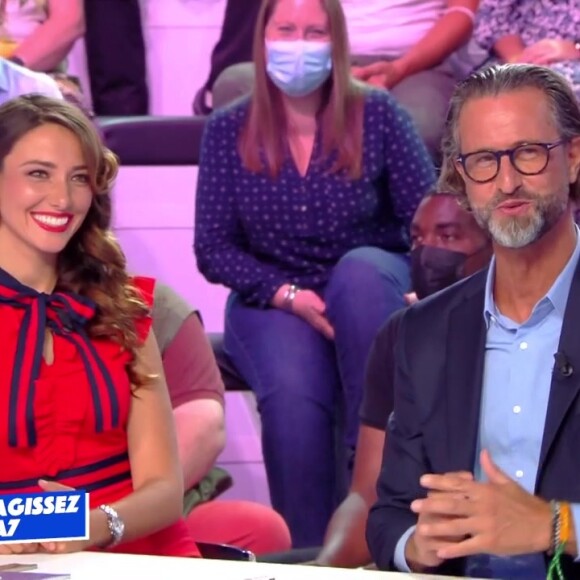 Nicolas Pernikoff et Delphine Wespiser dans "TPMP".