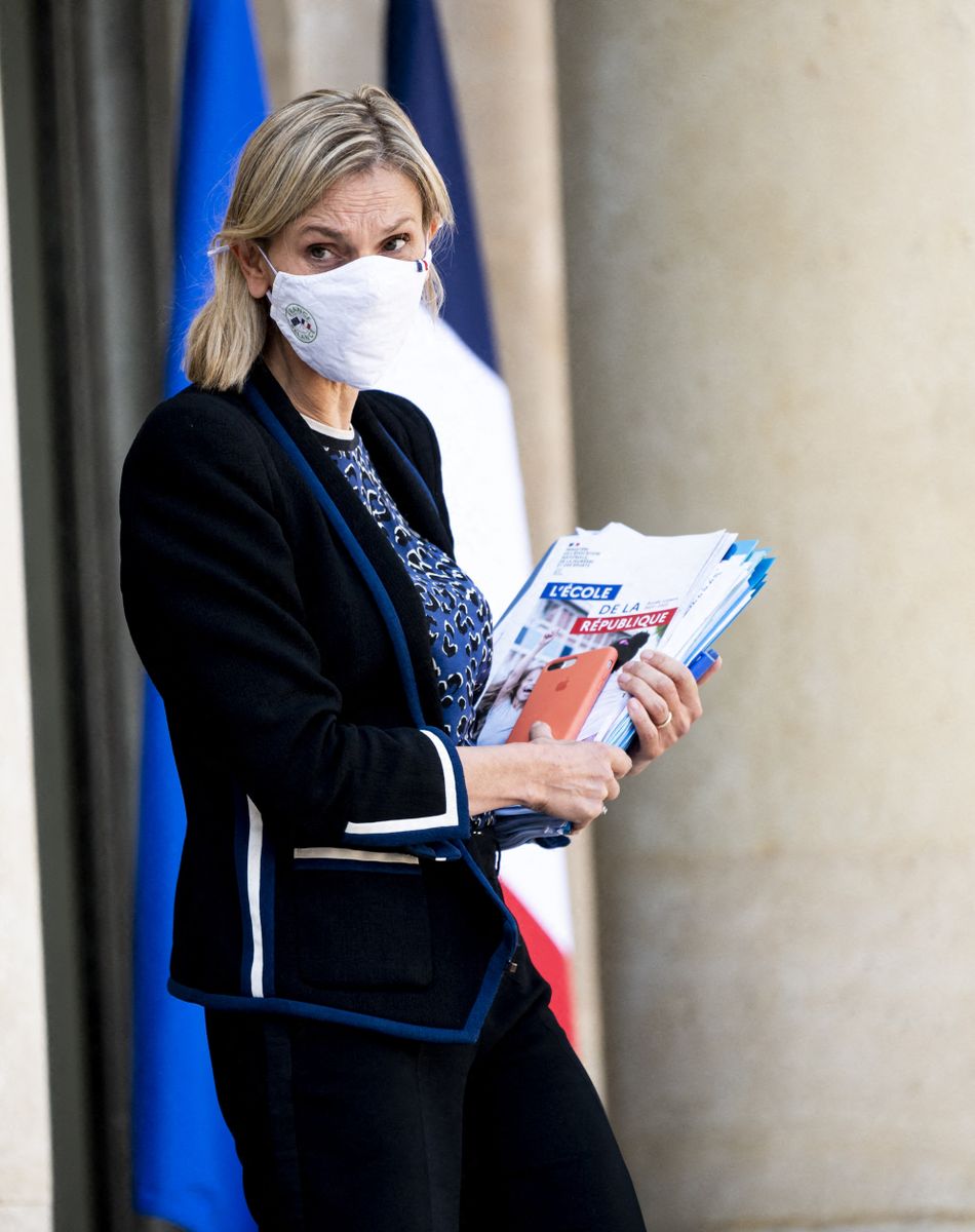 Agnes Pannier Runacher - ministre aupres du ministre de l Economie , chargee de l Industrie - Sortie du Conseil des ministres au palais de l'Elysée à Paris, le 1er septembre 2021. © JB Autissier / Panoramic / Bestimage