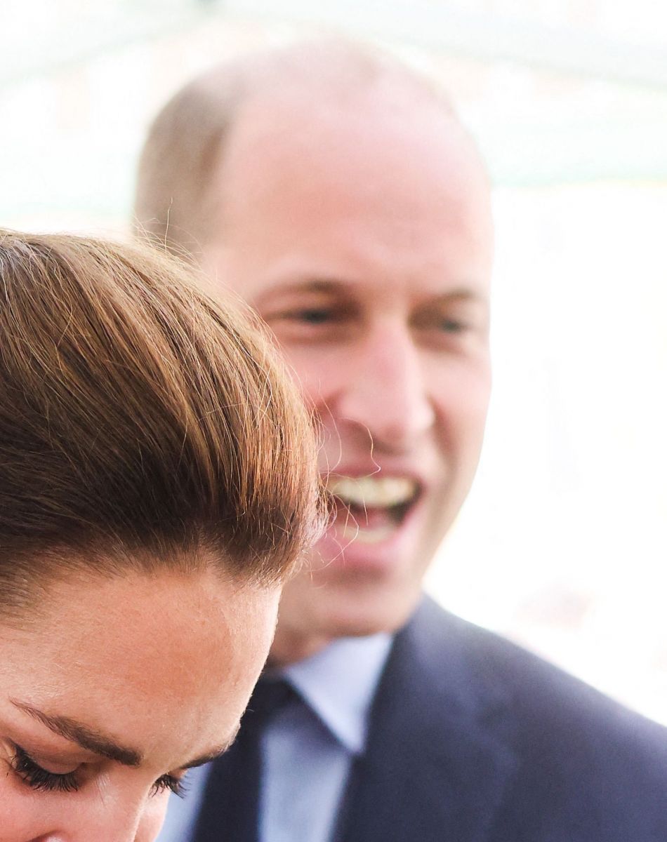 Le prince William, duc de Cambridge, et Catherine (Kate) Middleton, duchesse de Cambridge, visitent l'Université Magee de Londonderry, Irlande du Nord, Royaume Uni, où ils rencontrent des étudiants en soins infirmiers.