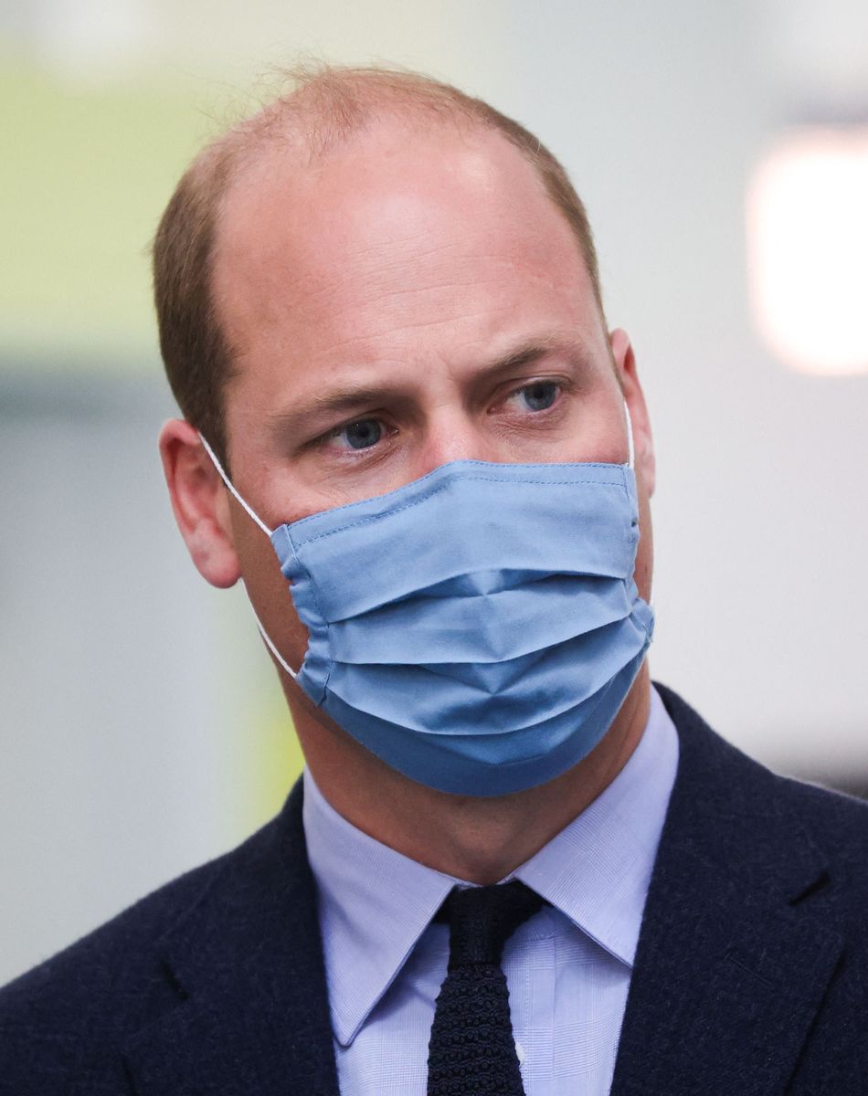 Le prince William, duc de Cambridge, arrive pour une visite à l'Université Magee de Londonderry, Irlande du Nord, Royaume Uni, où il rencontre des étudiants en soins infirmiers.