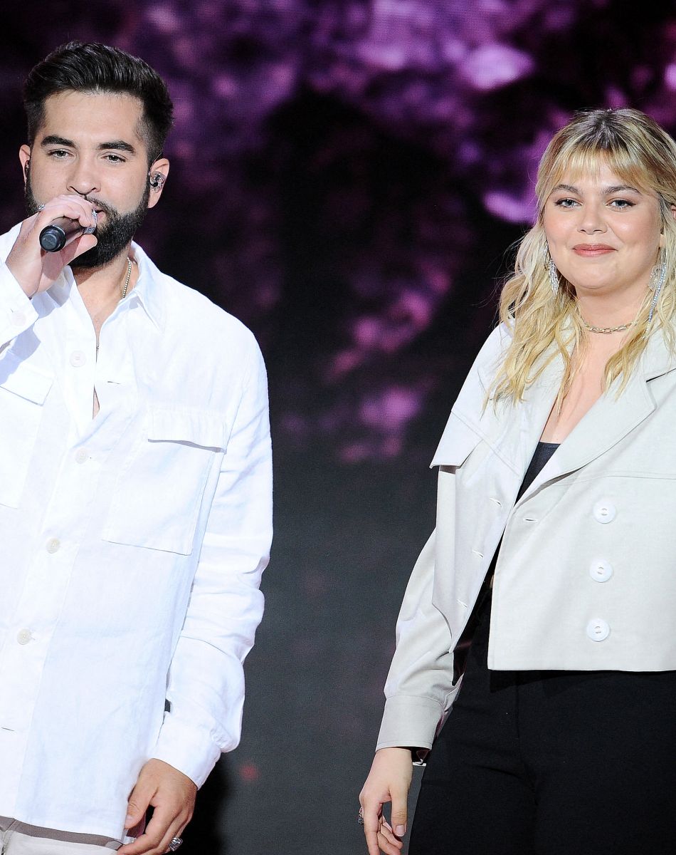 Exclusif - Kendji Girac et Louane Emera - Enregistrement de l'émission "La grande soirée des duos", qui sera diffusée le 14 octobre sur W9 © Gaffiot-Moreau / Bestimage
