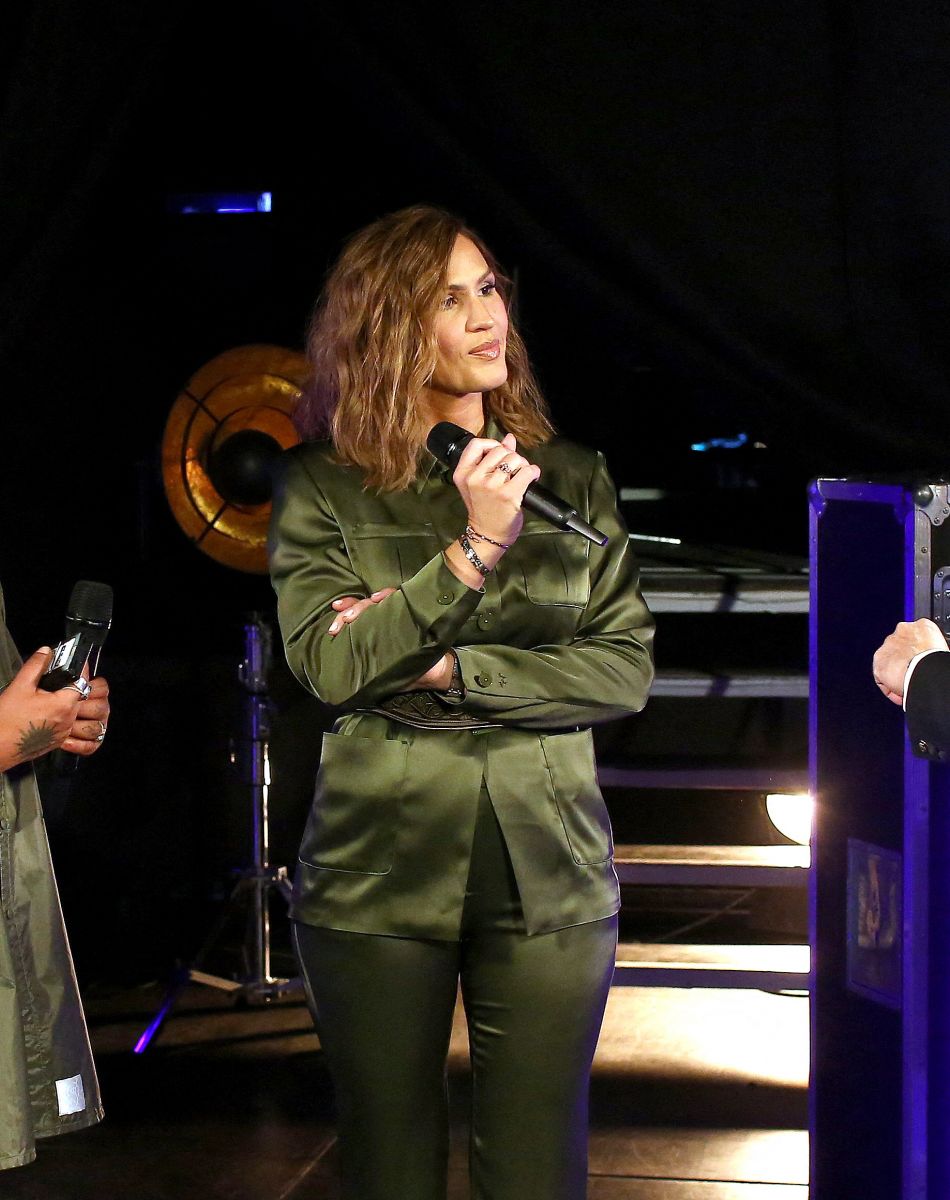 Exclusif - Jérôme Anthony, Vitaa et Slimane - Backstage de l'enregistrement de l'émission "La grande soirée des duos", qui sera diffusée le 14 octobre sur W9 © Gaffiot-Moreau / Bestimage