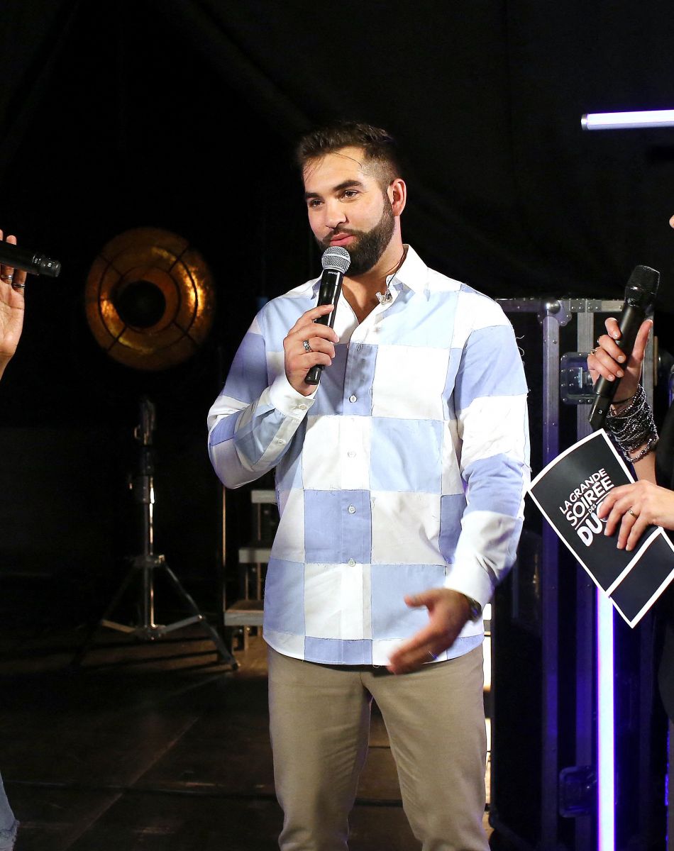 Exclusif - Erika Moulet, Kendji Girac et Soprano - Backstage de l'enregistrement de l'émission "La grande soirée des duos", qui sera diffusée le 14 octobre sur W9 © Gaffiot-Moreau / Bestimage