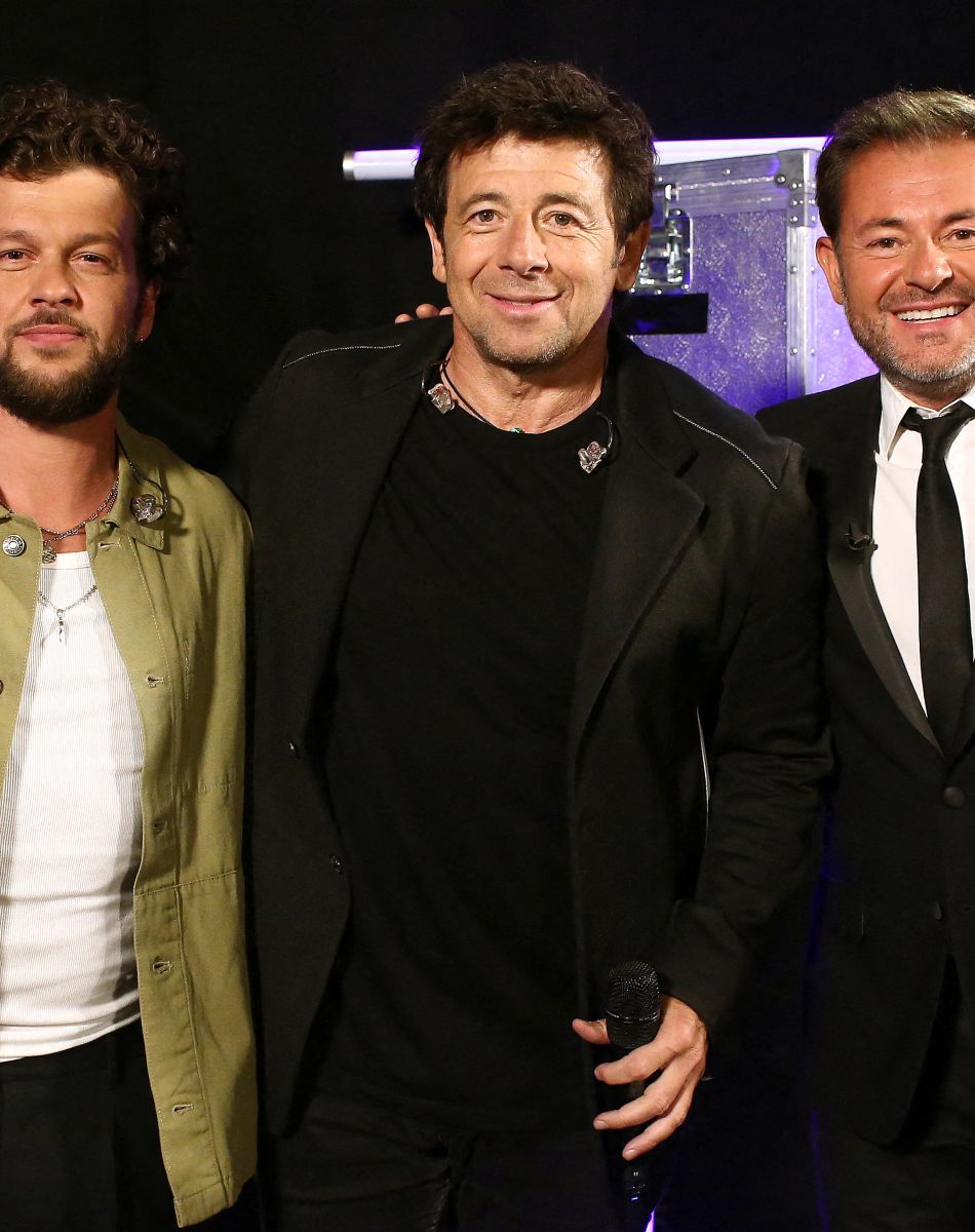Exclusif - Jérôme Anthony, Patrick Bruel et Claudio Capeo - Backstage de l'enregistrement de l'émission "La grande soirée des duos", qui sera diffusée le 14 octobre sur W9 © Gaffiot-Moreau / Bestimage