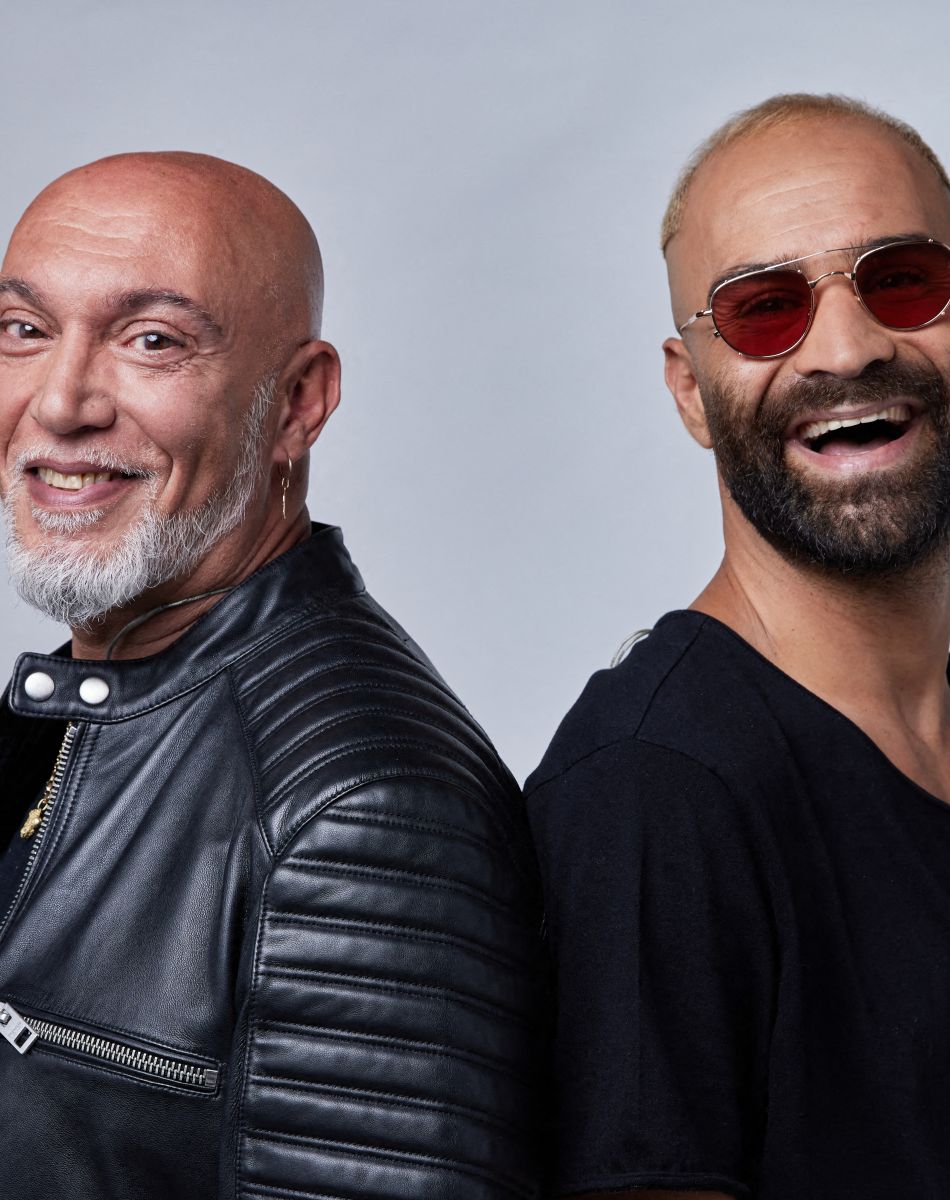 Exclusif - Ahmed Mouici et Ycare - Studio - Enregistrement de l'émission "La grande soirée des duos", qui sera diffusée le 14 octobre sur W9 © Gaffiot-Moreau / Bestimage