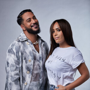 Exclusif - Slimane et Amel Bent - Studio - Enregistrement de l'émission "La grande soirée des duos", qui sera diffusée le 14 octobre sur W9 © Gaffiot-Moreau / Bestimage 