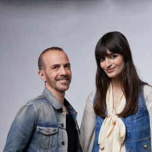 Exclusif - Calogéro et Clara Luciani - Studio - Enregistrement de l'émission "La grande soirée des duos", qui sera diffusée le 14 octobre sur W9 © Gaffiot-Moreau / Bestimage 