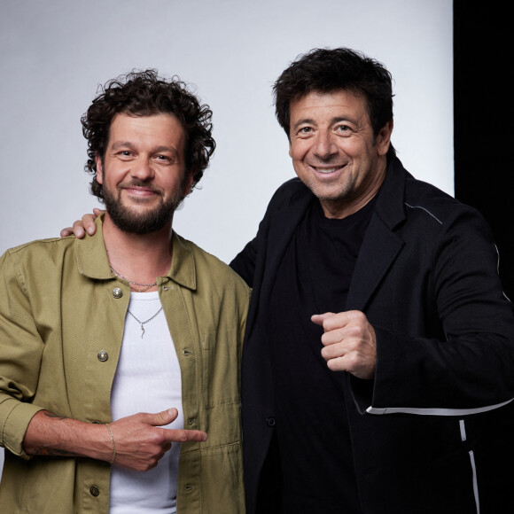 Exclusif - Claudio Capéo et Patrick Bruel - Studio - Enregistrement de l'émission "La grande soirée des duos", qui sera diffusée le 14 octobre sur W9 © Gaffiot-Moreau / Bestimage 