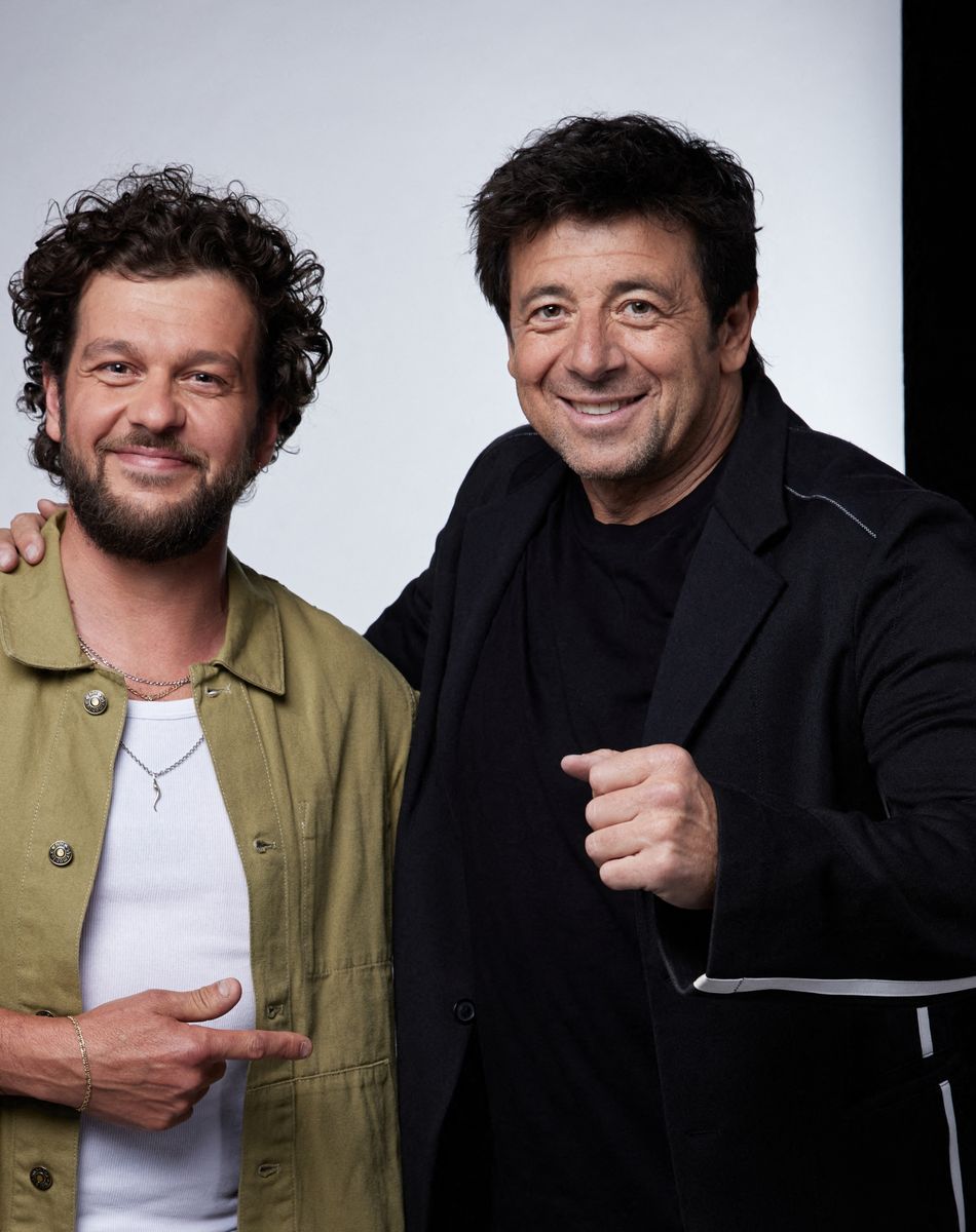 Exclusif - Claudio Capéo et Patrick Bruel - Studio - Enregistrement de l'émission "La grande soirée des duos", qui sera diffusée le 14 octobre sur W9 © Gaffiot-Moreau / Bestimage