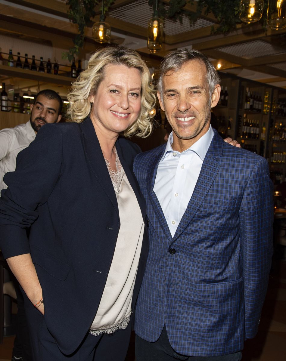 Exclusif - Paul et Luana Belmondo - Luana Belmondo lors du lancement de son livre "Italia mia Luana cuisine Rome" et de l'annonce de la diffusion de la série d'émissions sur la chaîne TV My Cuisine, au restaurant l'Osteria del Vino du marché spacieux Eataly Paris Marais à Paris le 7 novembre 2019. © Tiziano Da Silva - Pierre Perusseau/Bestimage