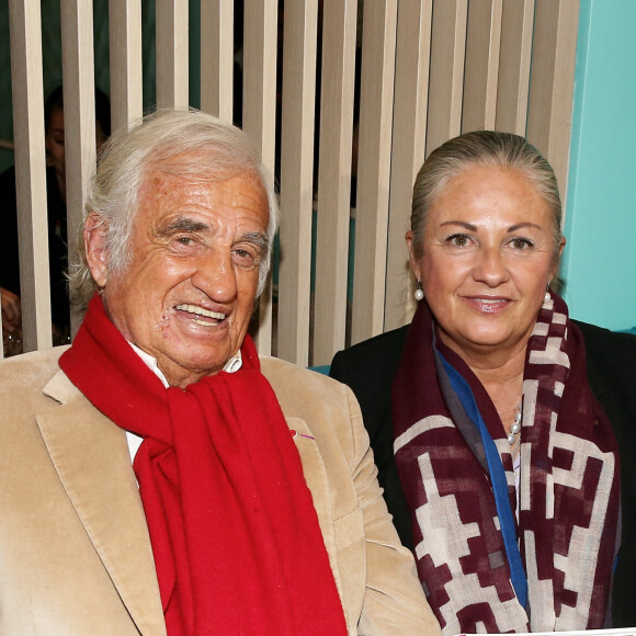 Jean-Paul Belmondo et sa fille Florence Belmondo. © Dominique Jacovides/Bestimage 