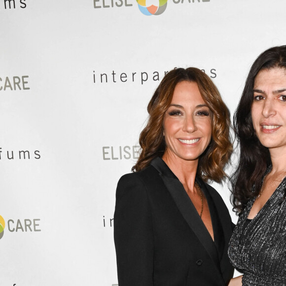 Exclusif - Virginie Guilhaume et Elise Boghossian (Présidente Elisecare) - Dîner de Gala de l'association Elisecare sponsorisé par Philippe Bénacin (Interparfums) et orchestré par Yannick Alléno au Pavillon Ledoyen à Paris le 13 octobre 2021. © Coadic Guirec/Bestimage