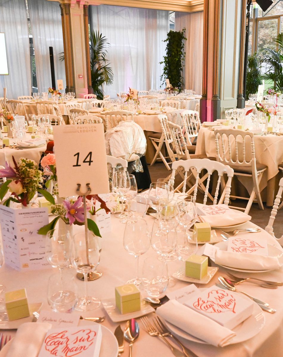 Exclusif - Dîner de Gala de l'association Elisecare au Pavillon Ledoyen à Paris le 13 octobre 2021. © Coadic Guirec/Bestimage