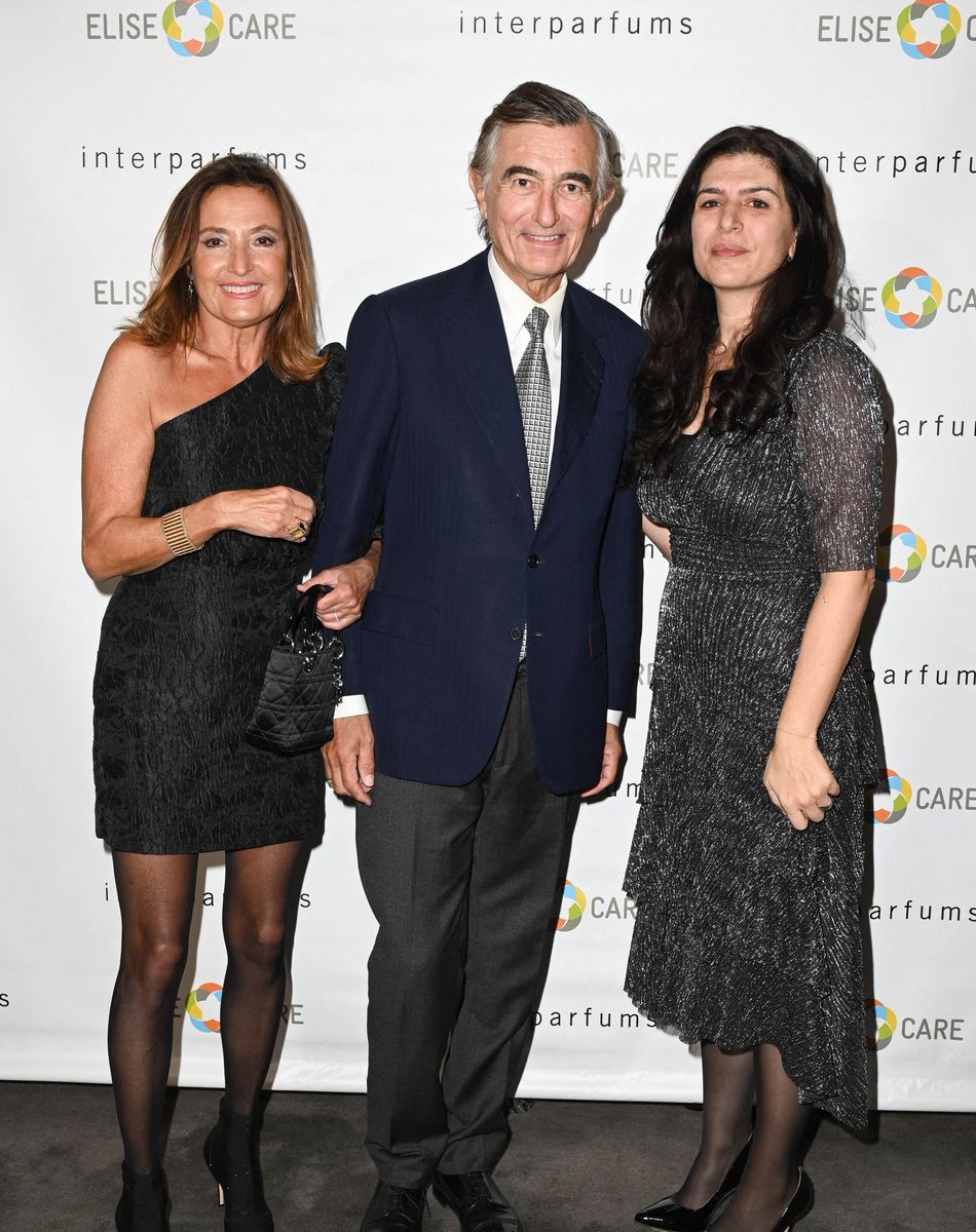 Exclusif - Philippe Douste-Blazy et sa femme Marie Laure-Bec, Elise Boghossian (Présidente Elisecare) - Dîner de Gala de l'association Elisecare sponsorisé par Philippe Bénacin (Interparfums) et orchestré par Yannick Alléno au Pavillon Ledoyen à Paris le 13 octobre 2021. © Coadic Guirec/Bestimage