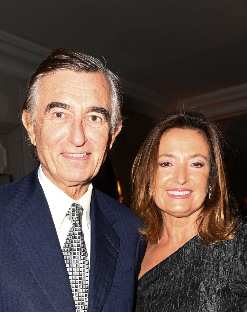 Exclusif - Philippe Douste-Blazy et sa femme Marie Laure-Bec - Dîner de Gala de l'association Elisecare au Pavillon Ledoyen à Paris le 13 octobre 2021. © Coadic Guirec/Bestimage
