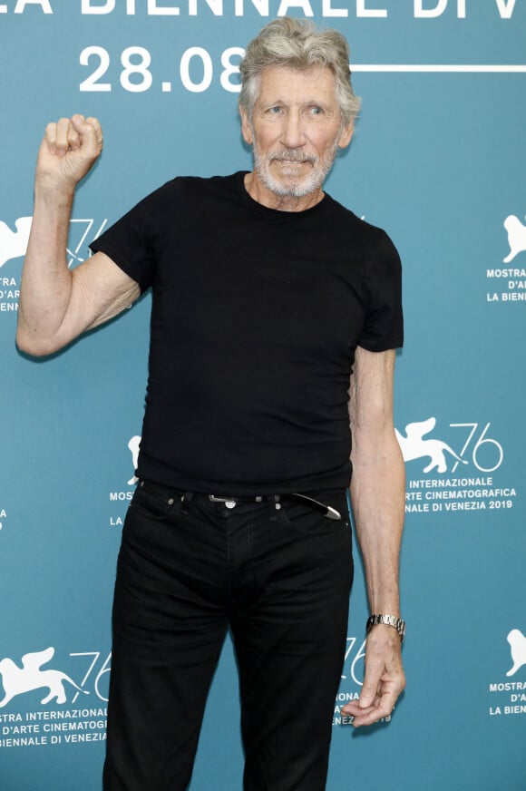 Roger Waters - Photocall du documentaire "Roger Waters: Us + Them" à la 76ème Mostra de Venise, le 6 septembre 2019.