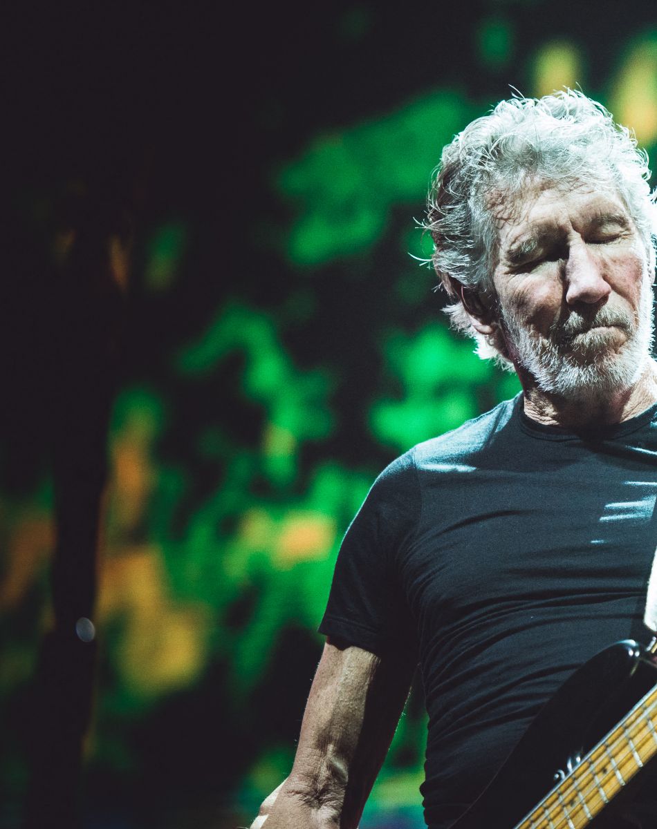 Roger Waters en concert au Assago Forum à Milan. Le 17 avril 2018