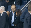Anne Hidalgo et son mari Jean-Marc Germain - People assistent à la victoire du PSG (2) face à Manchester City (0) lors de la deuxième journée de la Ligue des champions au Parc des Princes à Paris le 28 septembre 2021.