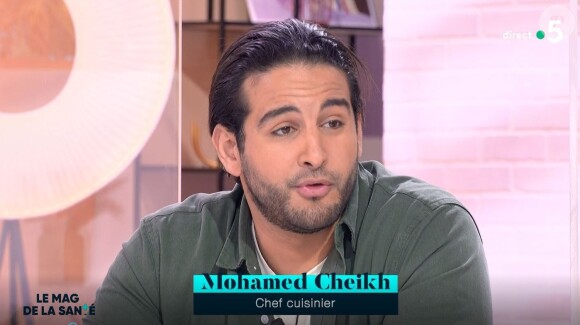 Mohamed Cheikh, gagnant de "Top Chef 2021", dans "Le Magazine de la santé", le 15 octobre, sur France 5