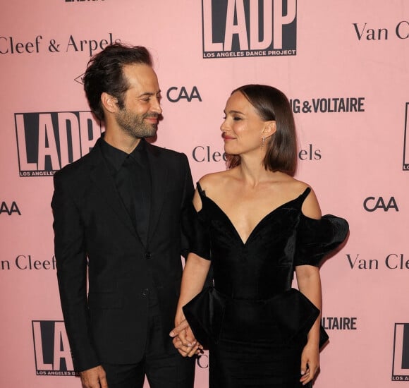 Natalie Portman, Benjamin Milliepied - Les personnalités assistent au gala annuel "L.A Dance Project" à Los Angeles