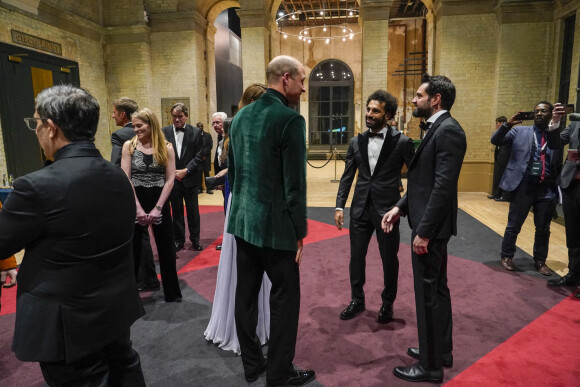 Catherine (Kate) Middleton, duchesse de Cambridge, Mohamed Salah - Première cérémonie de remise des prix Earthshot au Palace Alexandra à Londres le 17 octobre 2021.