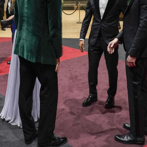 Catherine (Kate) Middleton, duchesse de Cambridge, Mohamed Salah - Première cérémonie de remise des prix Earthshot au Palace Alexandra à Londres le 17 octobre 2021.