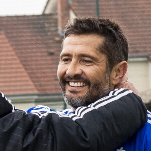 Semi Exclusif - Bixente Lizarazu lors du match d'inauguration du stade Charles de Gaulle à Colombey-les-Deux-Églises entre le Variétés Club de France et le club local le 6 juin 2021. Ce match contre le FC Colombey a été joué au profit de la Fondation Anne-de-Gaulle © Pierre Perusseau / Bestimage