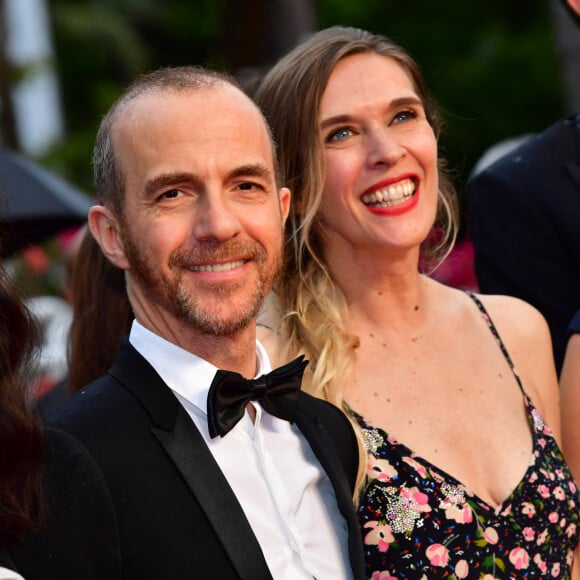 Calogero et sa compagne Marie Bastide - Première du film "Les Plus Belles Années d'une Vie" lors du 72e Festival de Cannes. © Rachid Bellak/Bestimage