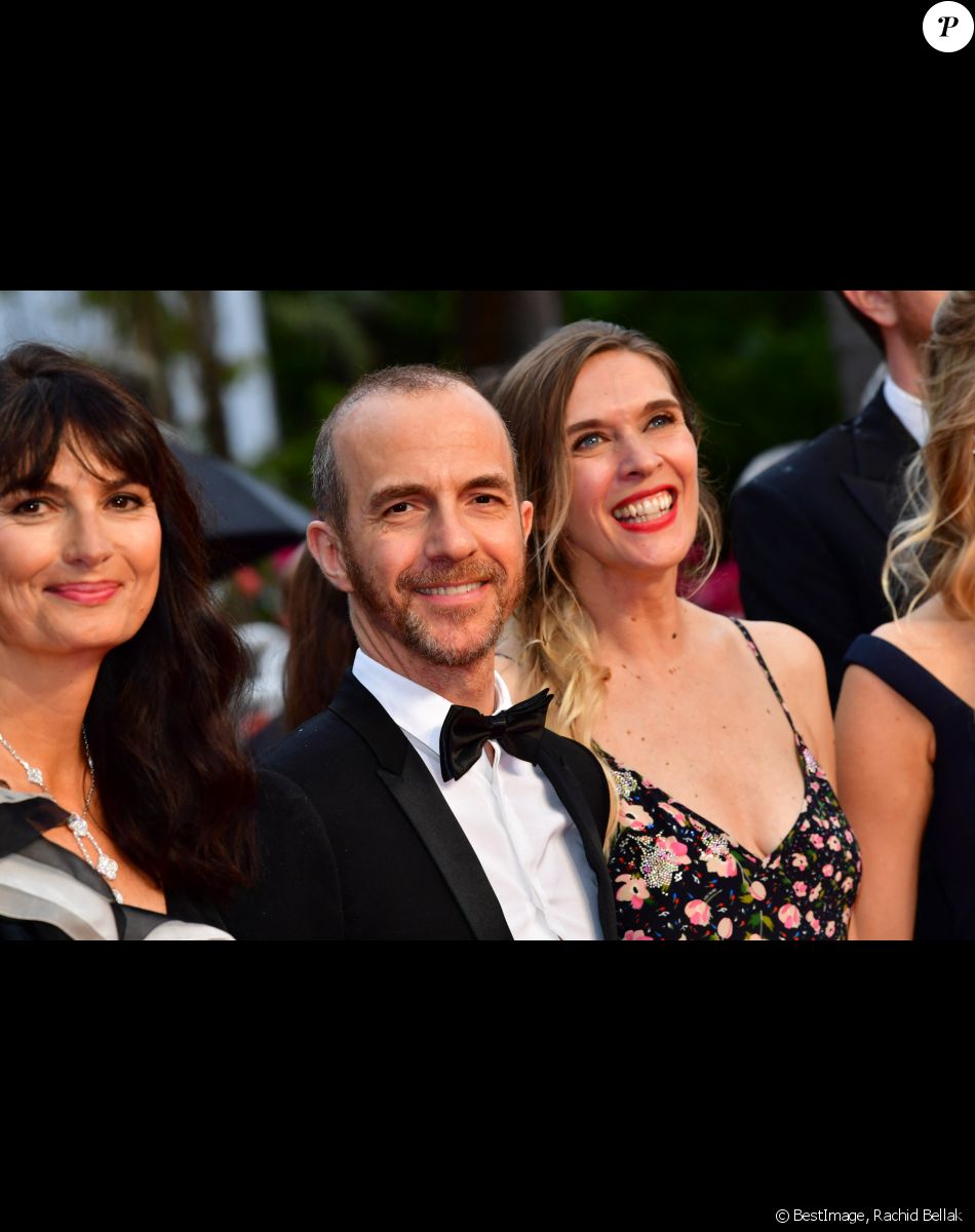 Calogero et sa compagne Marie Bastide - Première du film "Les Plus Belles Années d'une Vie" lors du 72e Festival de Cannes. © Rachid Bellak/Bestimage