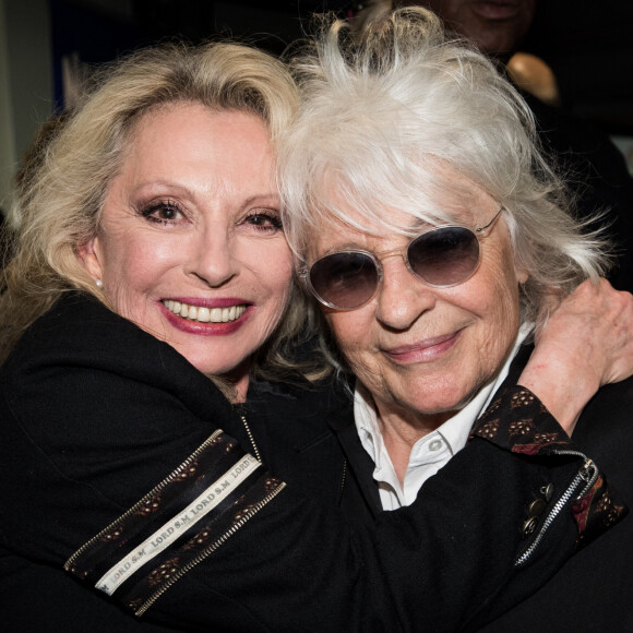 Véronique Sanson, Catherine Lara au Palais des Sports lors du concert de Véronique Sanson pour son 70e anniversaire à Paris le 24 avril 2019. © Cyril Moreau/Bestimage