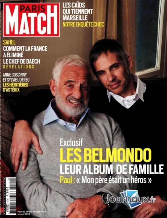 Retrouvez l'interview de Paul Belmondo dans le magazine Paris Match, n° 3781 du 21 octobre 2021.