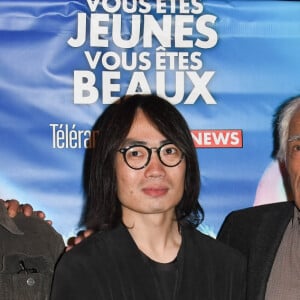 Vincent Winterhalter, Patrick Bouchitey, Franchin Don, Gérard Darmon et Victor Belmondo - Avant-première du film "Vous êtes jeunes, vous êtes beaux" au cinéma Gaumont Opéra à Paris, le 23 septembre 2019. © Coadic Guirec/Bestimage 