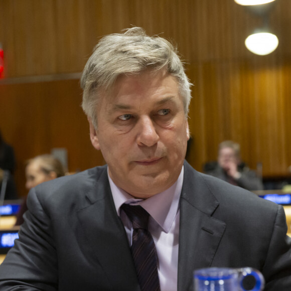 Alec Baldwin lors du lancement de la commission EAT-Lancet sur le thème de l'alimentation, la planète et la santé au siège des Nations-Unies à New York le 5 février 2019. 