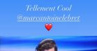 Marie-Ange Casta a partagé une vidéo de son mari Marc-Antoine Le Bret, sur Instagram.